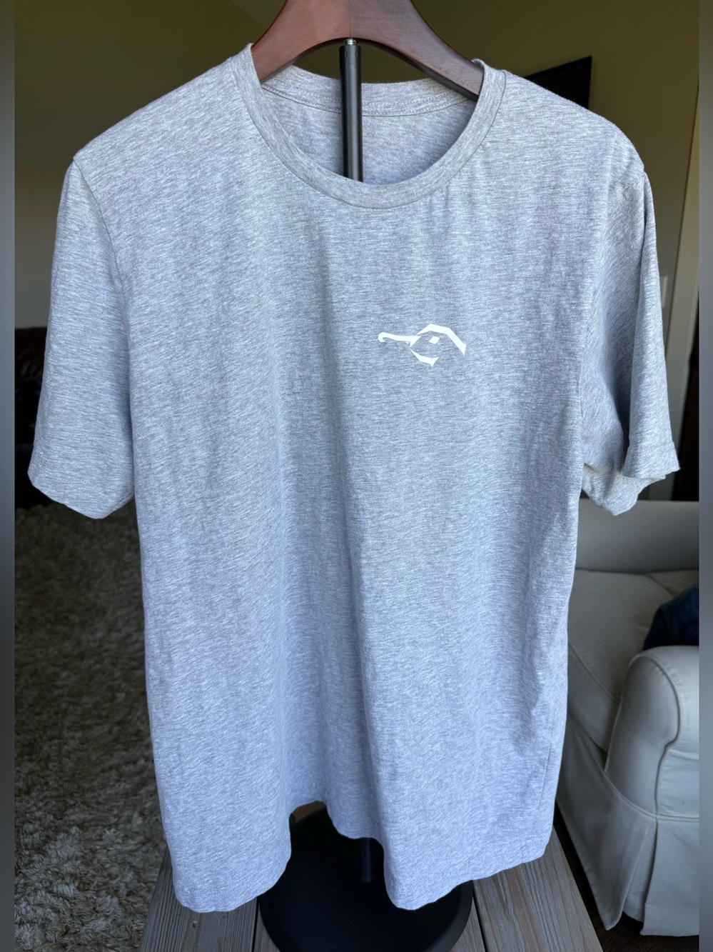 Bundle of 3 DUX Short Sleeve Tees- Gray, Charcoal and Tan, Size XL 100% Cotton - Picture 6 of 10
